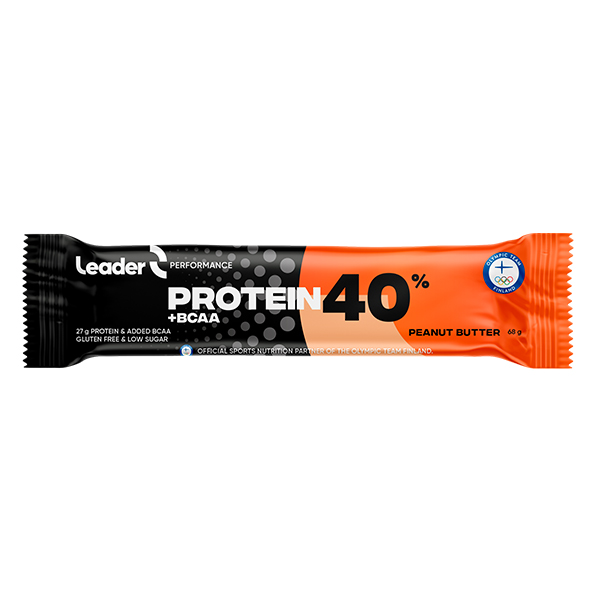 Leader Performance Protein 40 % peanut butter proteiinipatukka