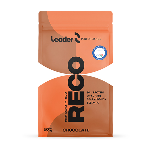 Leader Performance Reco chocolate palautumisjauhejuoma lisäravinne