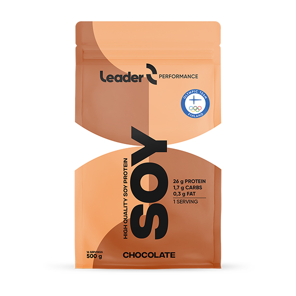 Leader Performance Soy chocolate proteiinijauhe lisäravinne