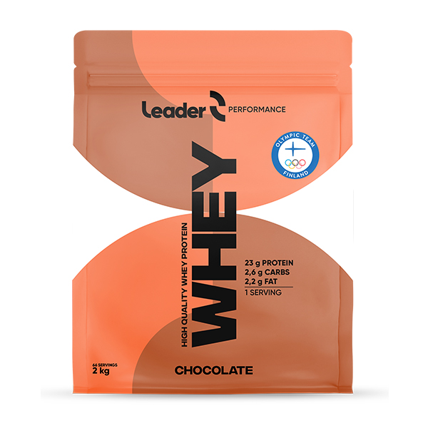 Leader Performance Whey Chocolate proteiinijauhe lisäravinne