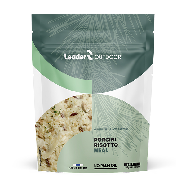 Leader Outdoor Porcini Risotto Meal valmisruoka ateriat