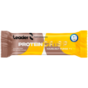Leader Performance Protein crisp hazelnutfudge Proteiinipatukka